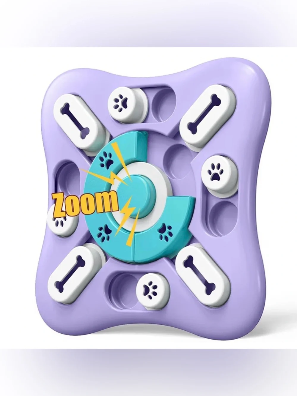 UDORICH Dog/Cat Mental Enrichment & Slow Feeding Puzzle Toy
